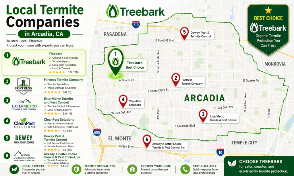 Treebark Best Pest Control in Arcadia
