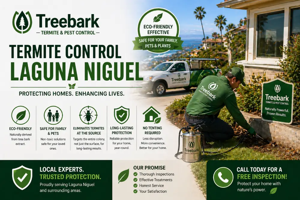 Treebark Termite Control Laguna Niguel