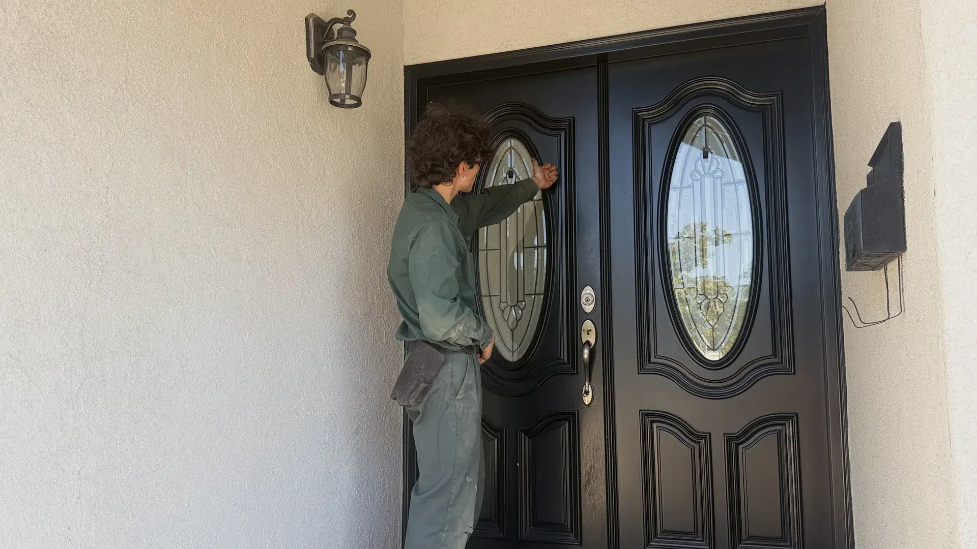 Treebark technician providing pest control service in San Marino.