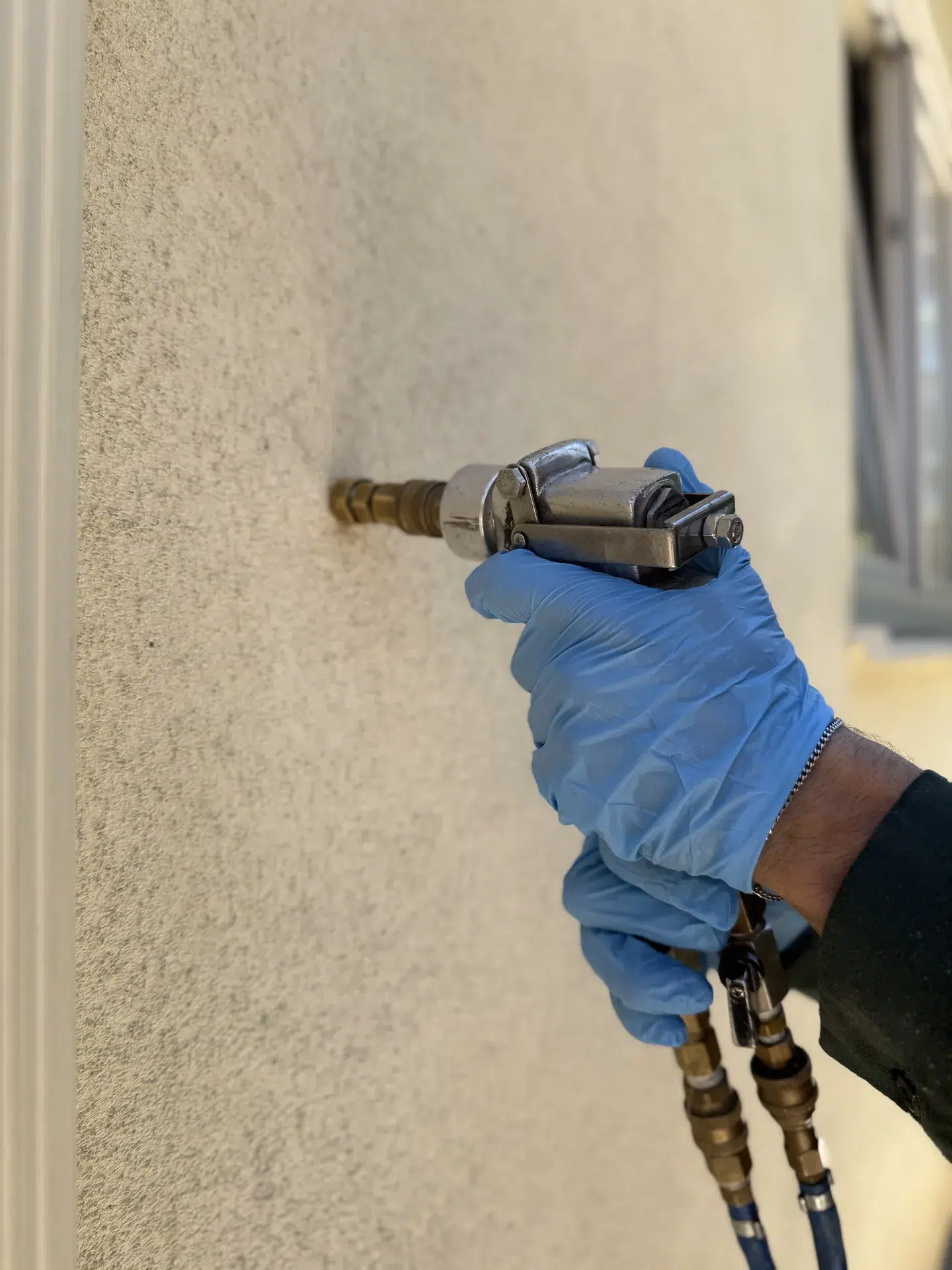 Treebark tech stucco injection Fullerton
